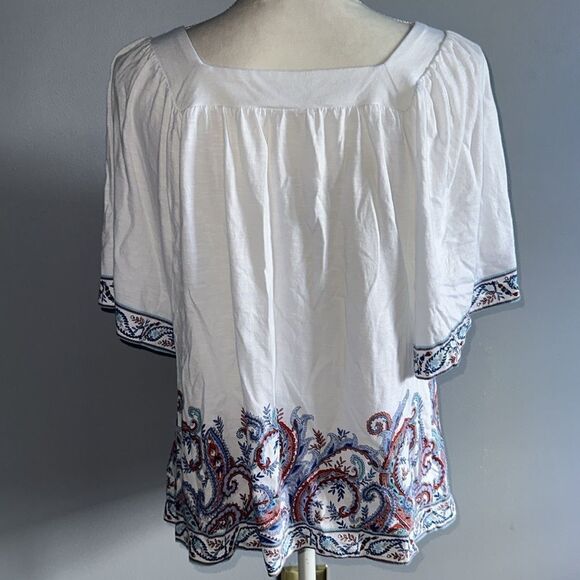 J.Jill Paisley Top! - Picture 3 of 11